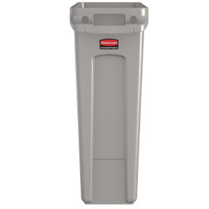 Coletor Slim Jim em Plástico - 60L - Rubbermaid