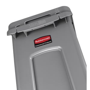 Coletor Slim Jim em Plástico - 60L - Rubbermaid