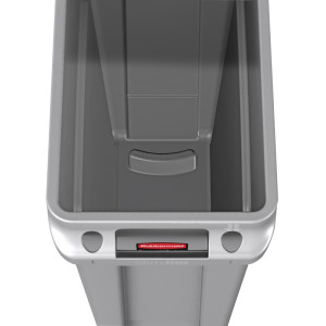 Contentor Cinzento Slim Jim - 87L - Rubbermaid