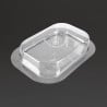 Rectangular Stainless Steel Tray with Transparent Lid - APS - Fourniresto