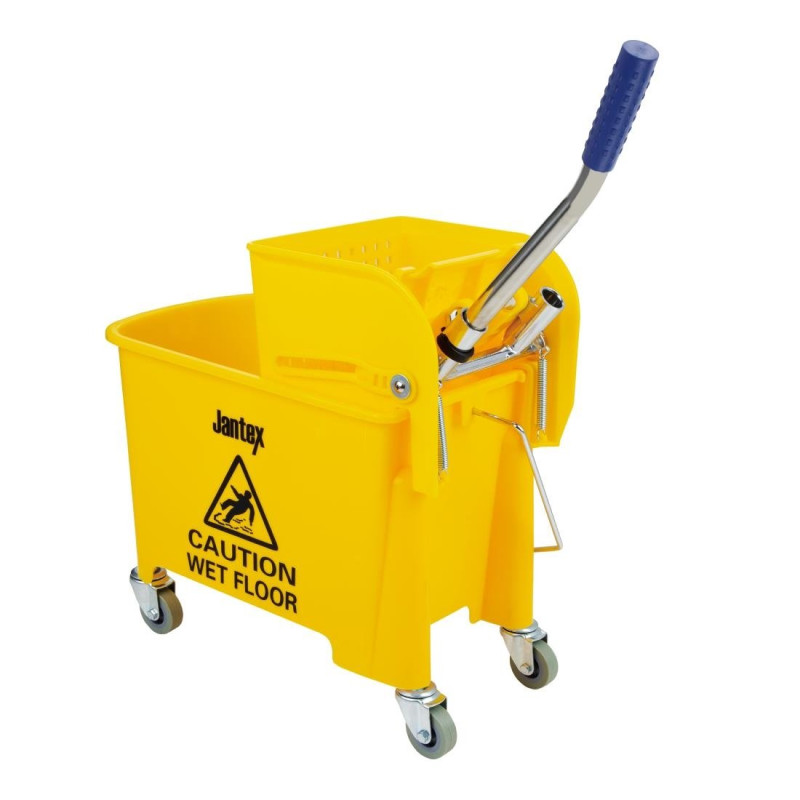 Balde Escorredor Amarelo - 20 L - Jantex - Fourniresto