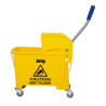 Yellow Wringer Bucket - 20 L - Jantex - Fourniresto