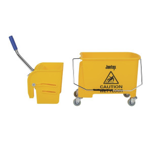 Balde Escorredor Amarelo - 20 L - Jantex - Fourniresto