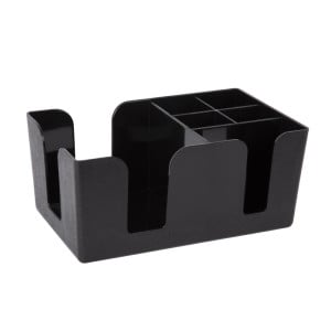 Bar Display Stand 3 Compartments Black - Olympia KRISTALLON - Fourniresto