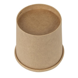 Tigelas de Sopa Kraft Micro-ondas Recicláveis 350ml - Lote de 500 - Colpac