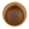 Tigelas de Sopa Kraft Micro-ondas Recicláveis 350ml - Lote de 500 - Colpac