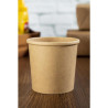 Tigelas de Sopa Kraft Micro-ondas Recicláveis 350ml - Lote de 500 - Colpac