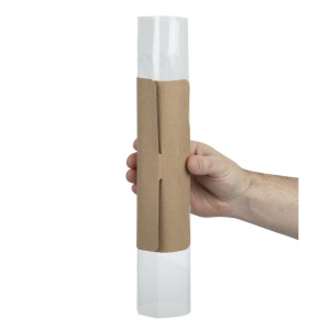 Sachets Baguette Kraft Recicláveis Clasp Clip - Lote de 500 - Colpac
