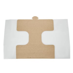 Sachets Baguette Kraft Recicláveis Clasp Clip - Lote de 500 - Colpac