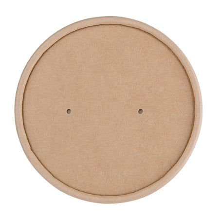 Paper Lids for Soup Pots - Ø 100 mm - Pack of 500 - Fiesta Green