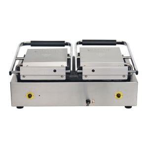 Double Grooved Contact Grill - 230V