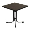 Folding patio table Limburg Slate 70 x 70 cm - FourniResto - Fourniresto