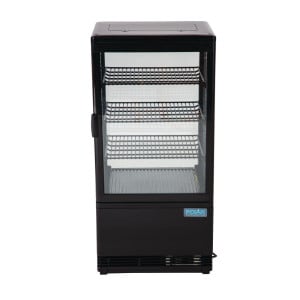 Vitrina refrigerada positiva preta Série C - 68 L - Polar - Fourniresto