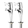 High Neck Lever Taps - Set of 2 - Vogue