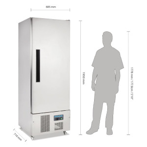 Armoire Refrigerada Positiva 1 Porta Slimline Série G - 440L- Polar