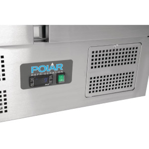 Balcão de preparação refrigerado para pizzas e saladas Série G - 254L - Polar - Fourniresto