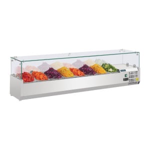 Vitrina de Ingredientes Refrigerada - 8 X GN 1/4 - Polar - Fourniresto