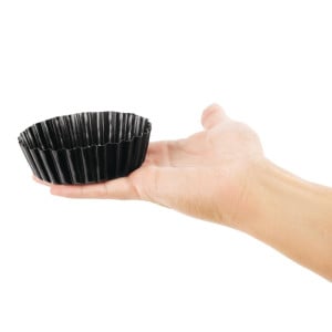 Moule À Quiche Cannelé Profond Antiaderente - Ø 100mm - Vogue