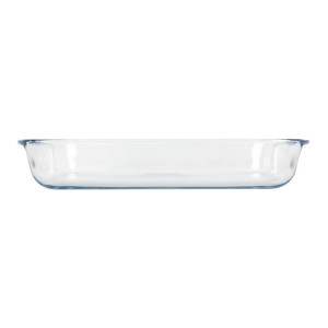 Tabuleiro retangular de vidro para forno - L 350 x P 230mm - Pyrex