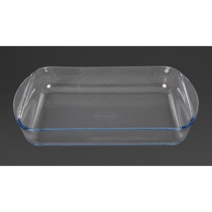 Tabuleiro retangular de vidro para forno - L 350 x P 230mm - Pyrex