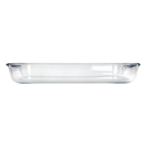 Tabuleiro retangular de vidro para forno - 3,7 L - Pyrex