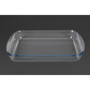 Tabuleiro retangular de vidro para forno - 3,7 L - Pyrex