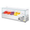 Vitrina refrigerada com 3 recipientes GN 1/3 e 1 recipiente GN 1/2 Série G - Polar - Fourniresto