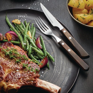 Couteaux À Steak Tramontina Chuletero em Inox - Lote de 6 - FourniResto