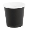 Gobelets Jetables À Café Espresso Noirs - 120ml - Lot de 50 - Fiesta