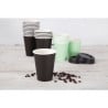 Disposable Black Hot Drink Cups - 340ml - Pack of 1000 - Fiesta