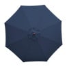 Parasol Rond Bleu Marine - H 3000mm- Bolero