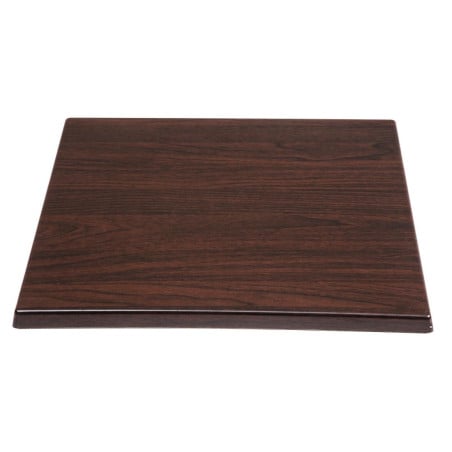 Tabuleiro de Mesa Quadrado Marrom Escuro - 600 mm - Bolero