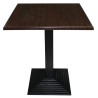 Dark Brown Square Table Top - L 700mm - Bolero