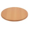 Plateau De Table Rond Effet Hêtre - Ø 600mm - Bolero