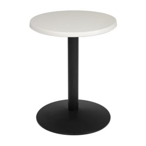 White Round Table Top - Ø 600mm - Bolero