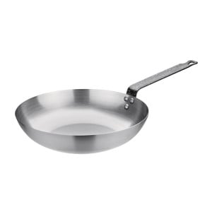 Wok de aço carbono 28 cm - Vogue - Fourniresto