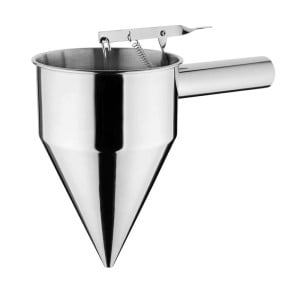 Stainless Steel Piston Funnel - Vogue - Fourniresto