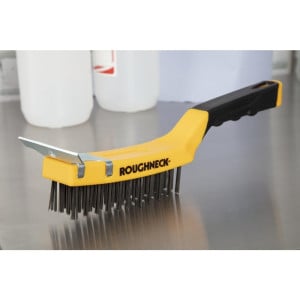 Brosse pour Grill avec Racloir - 300 mm - FourniResto