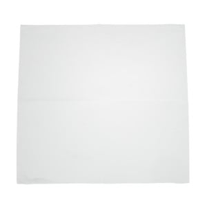 Guardanapos de papel para lanches brancos 1 dobra 330 x 330 mm - Pacote de 5000 - FourniResto