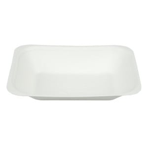 Bagasse Chip Trays - P 175mm - Pack of 500 - Vegware