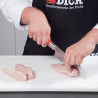 Facas Santoku Alveoladas Red Spirit - 180mm - Dick