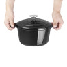 Cocotte Redonda Preta - 3.2L - Vogue