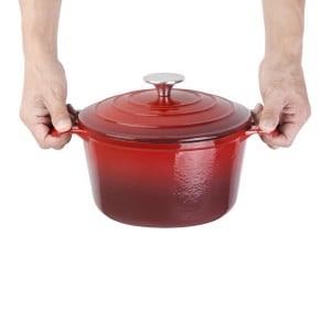 Cocotte Redonda Vermelha - 3.2L - Vogue