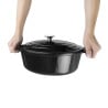 Cocotte Oval Preta - 5L - Vogue