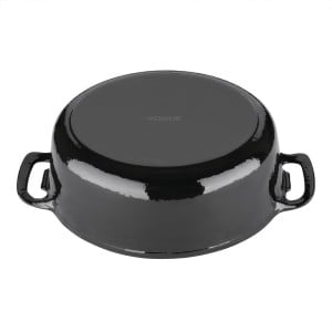 Cocotte Oval Preta - 5L - Vogue