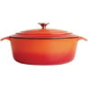 Cocotte Oval Laranja - 5L - Vogue