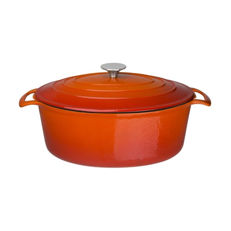 Grande Cocotte Ovale Orange - 6L - Vogue