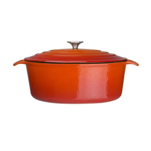 Grande Cocotte Oval Laranja - 6L - Vogue