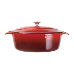 Grande Cocotte Oval Vermelha - 6L - Vogue