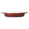 Prato de Gratinado Oval Vermelho - 650ml - Vogue